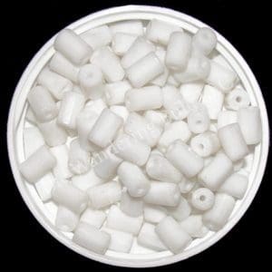 Wampum - Large Glass White