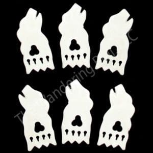 Cutout Bone Animal Pendants