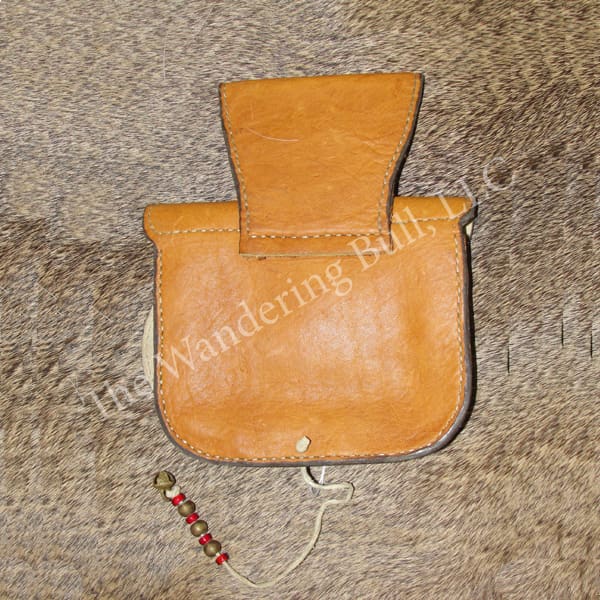Leather Belt Pouch – Heart Inset