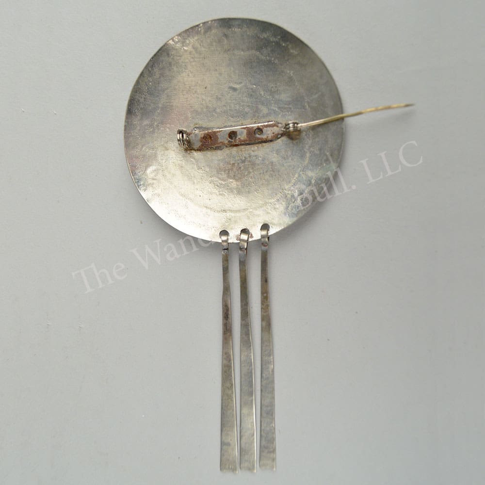 Pin – German Silver Concho