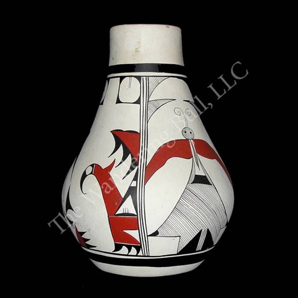 Pottery – Butterfly Design Vase