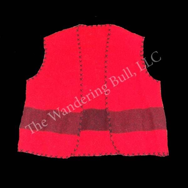 Vest – Red Wool