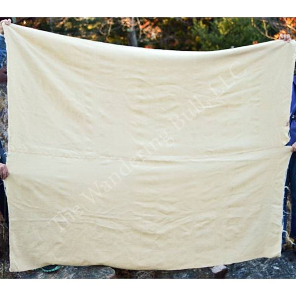 Wool Blanket – White Sewn Together