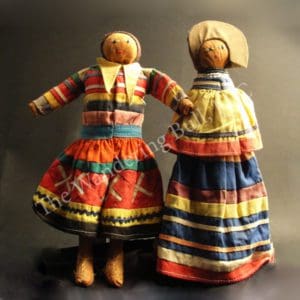 Antique Seminole Doll Couple