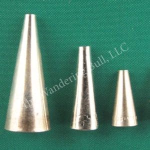 Sterling Silver Cones - Pair