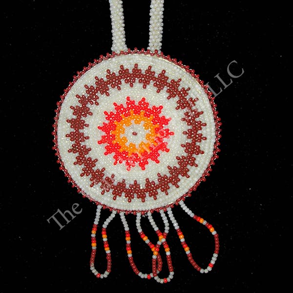 Necklace – Desert Colored Rosette