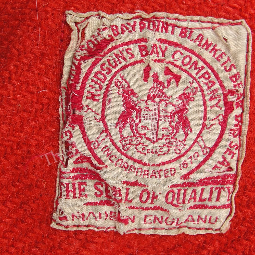 Red Wool Blanket – Hudson Bay Craft Quality