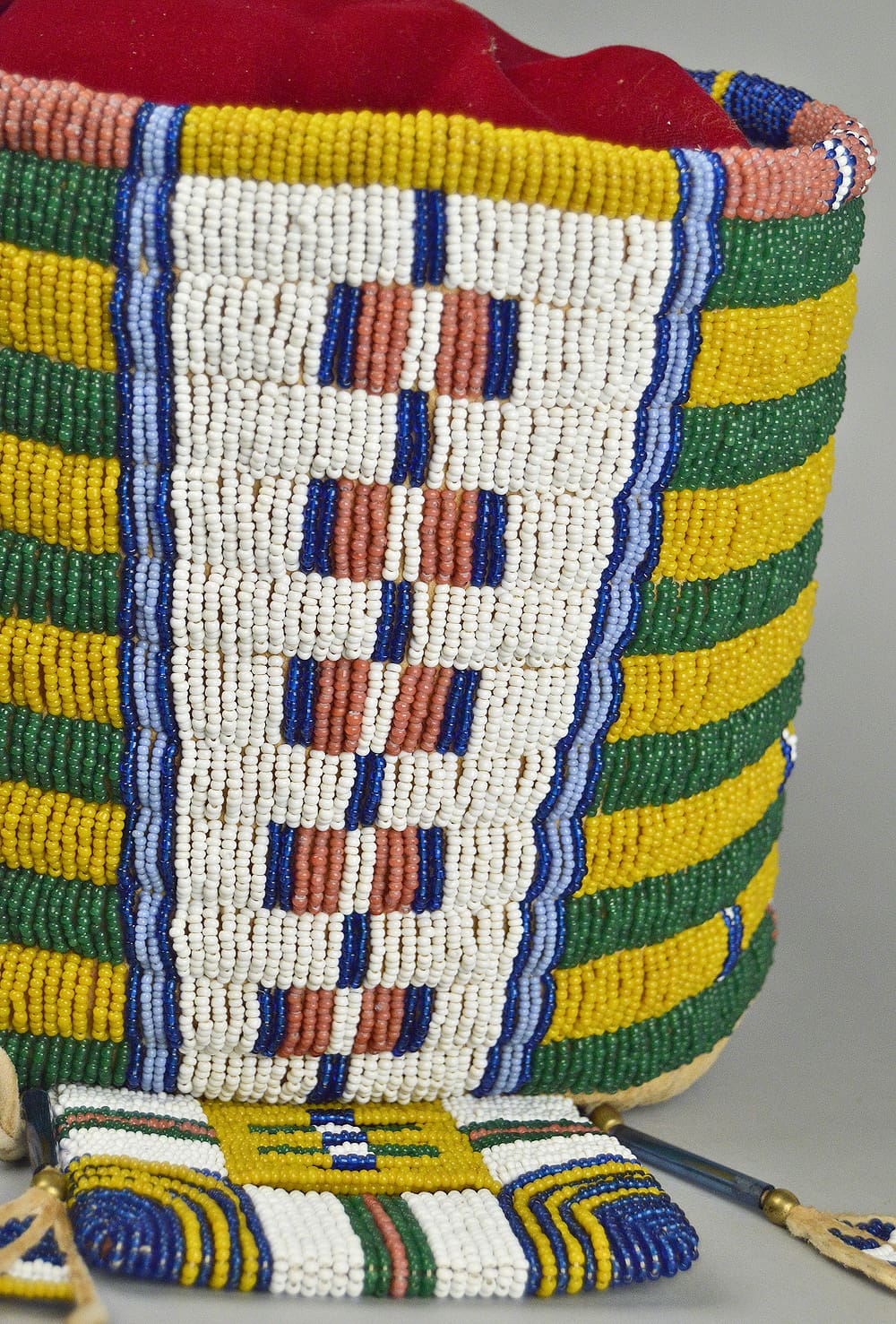 Southern Cheyenne Beaded Cradle Reproduction