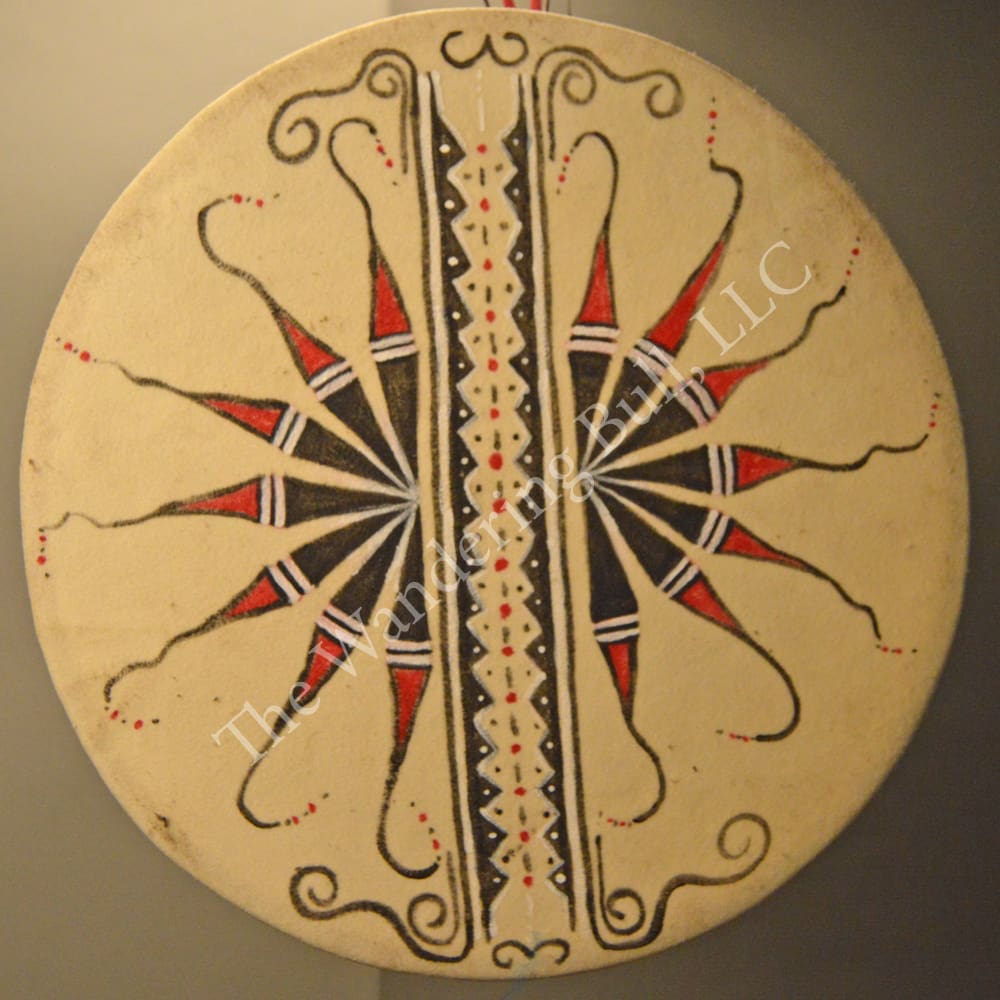 Hand Drum – Painted 15″ w/Beater