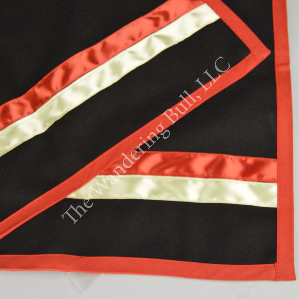 Aprons – Black with Ribbon Work