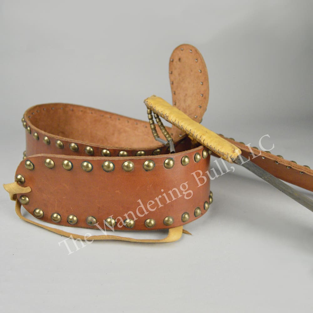 Leather Tack Belt w/Knife and Sheath