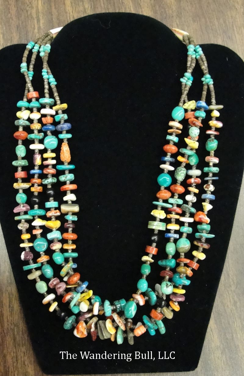 Necklace- Multi Stone to benefit Mt. Kearsarge Indian Museum