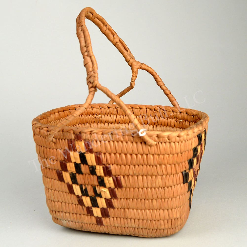 Basket – Antique Salish Small