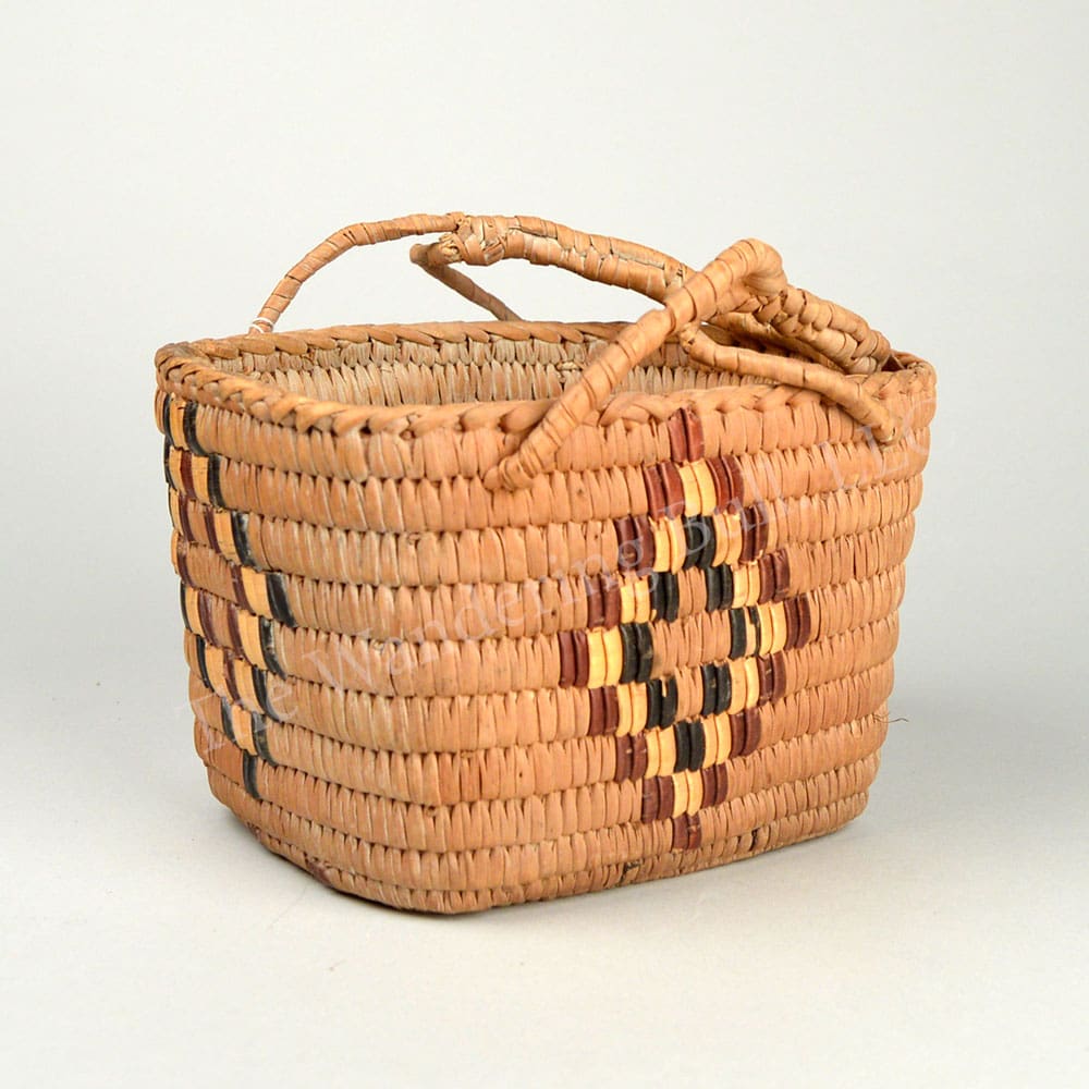 Basket – Antique Salish Small