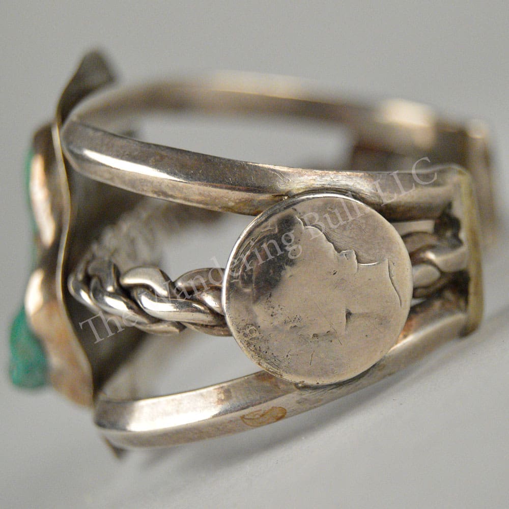 Bracelet – Silver Large Turquoise Stone