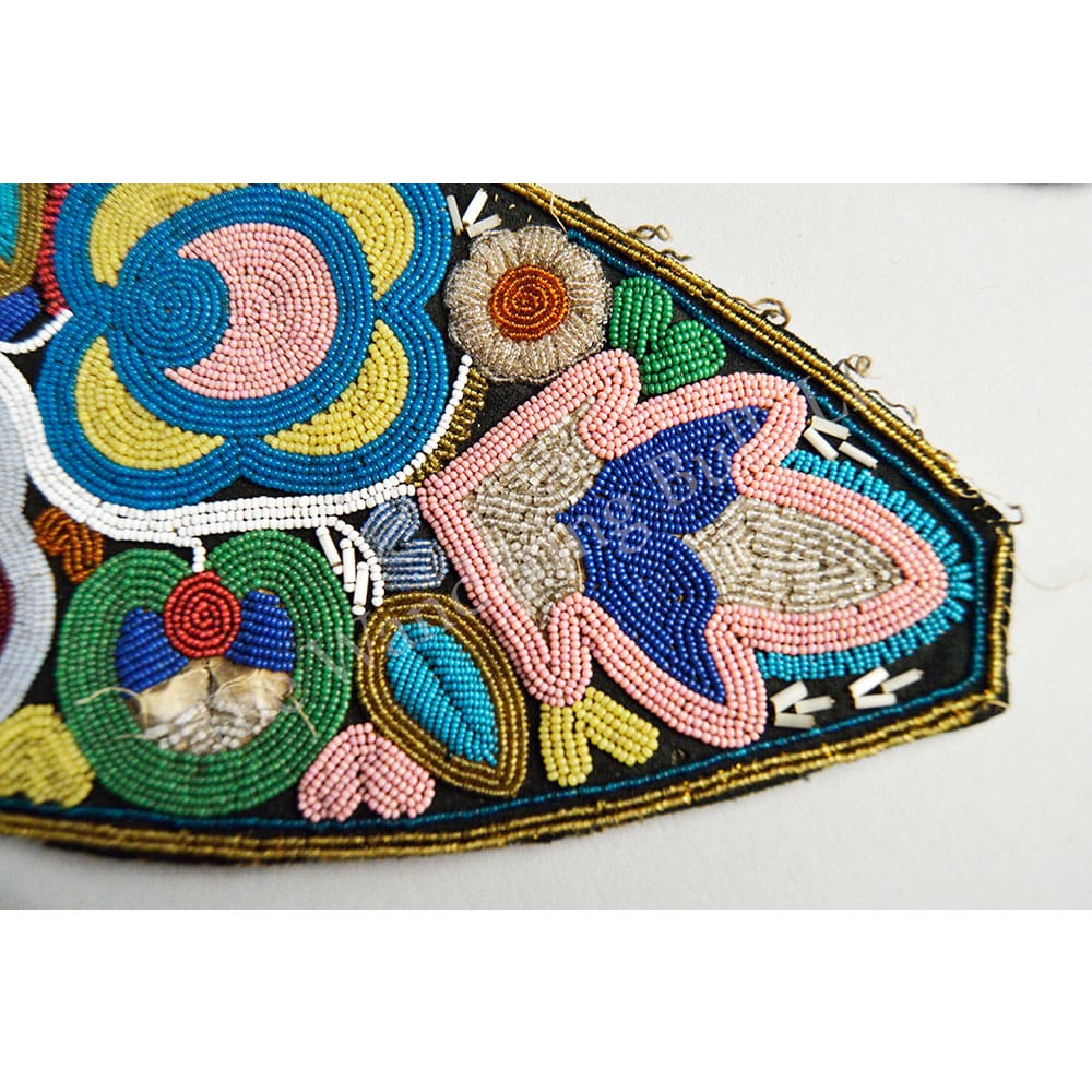 Beaded Pieces of Micmac Maritime Style Hat