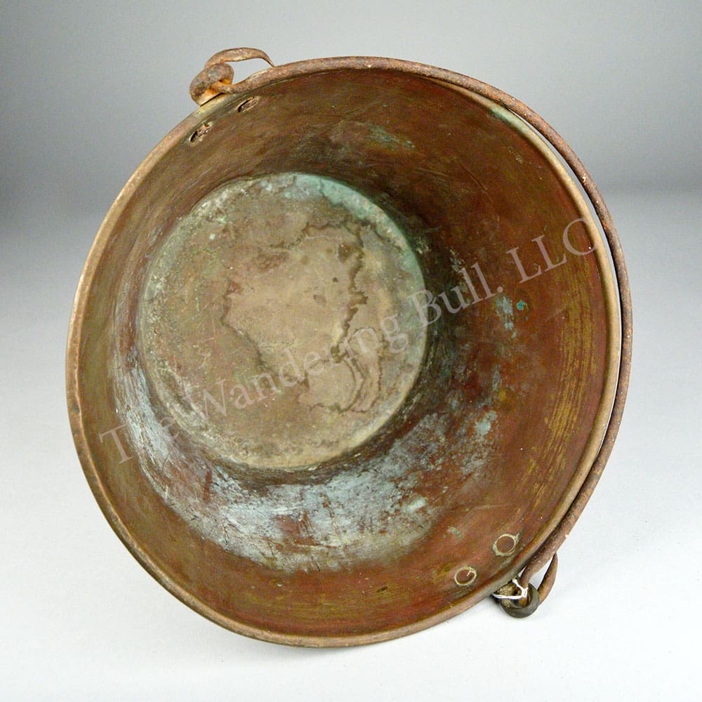 Bucket Antique Brass