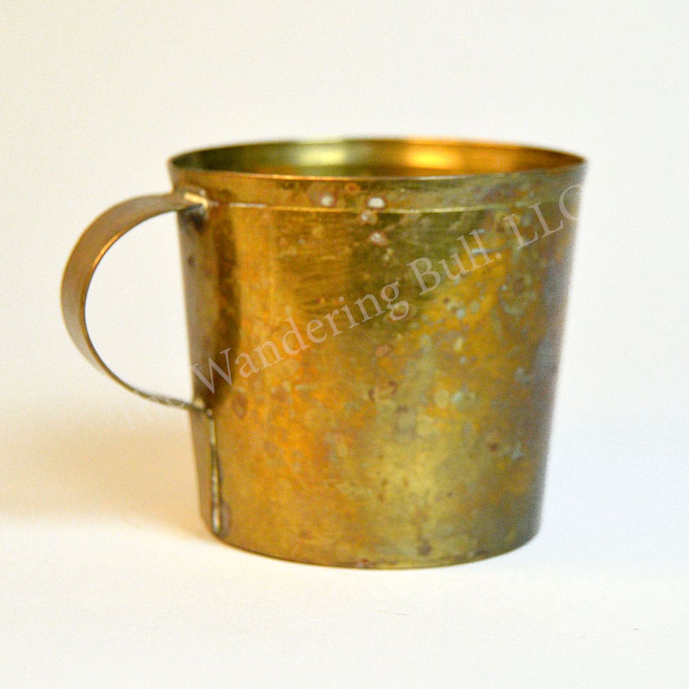 Cup Vintage Brass