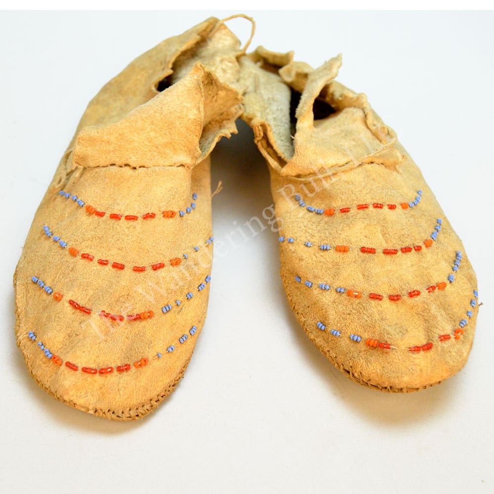 Moccasins - Antique Spot Beaded