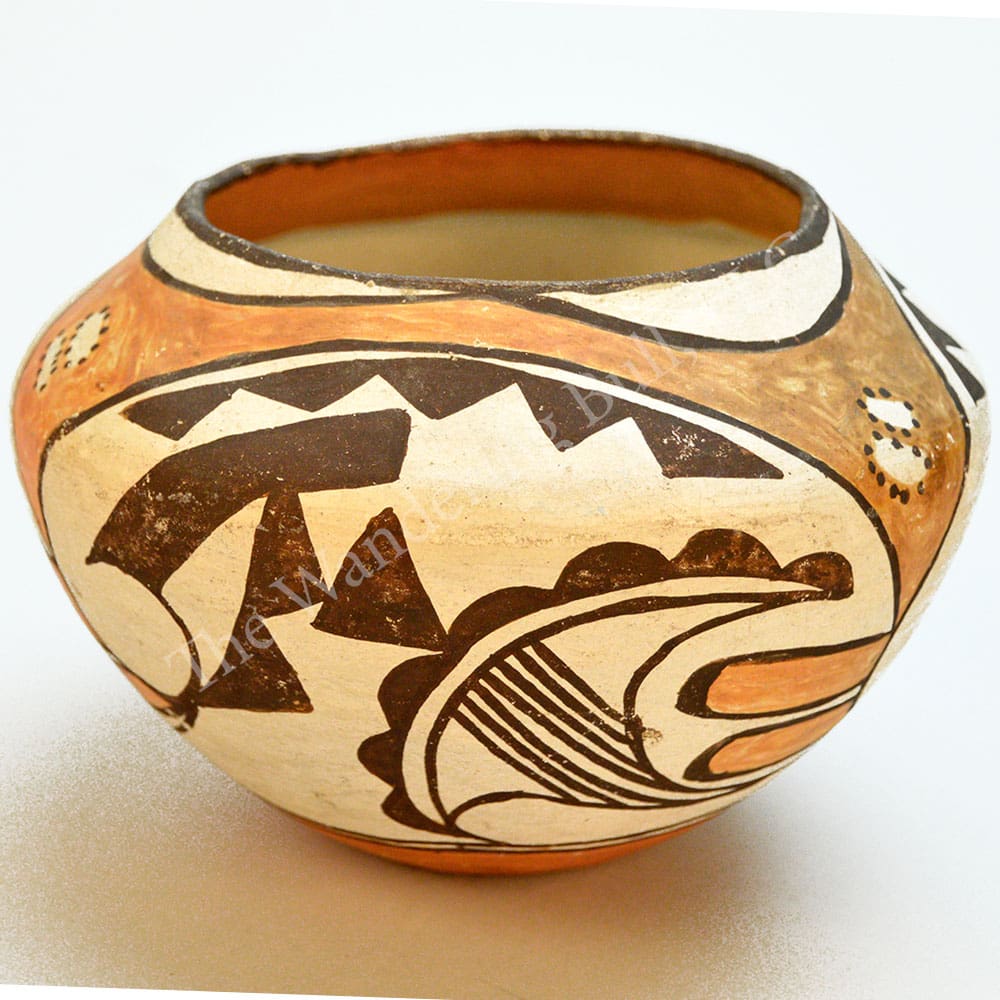 Pottery Antique Acoma Geometric Design