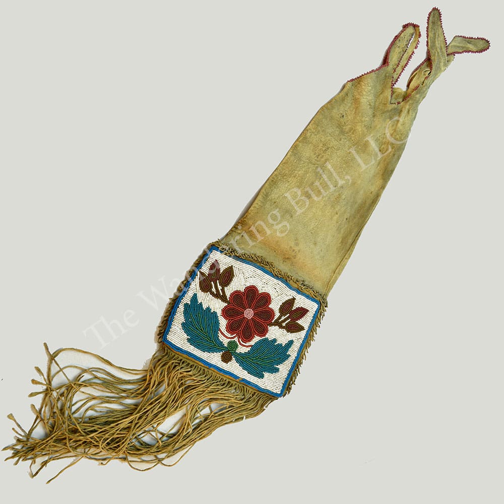 Pipe Bag Antique Cree Style Long Fringe