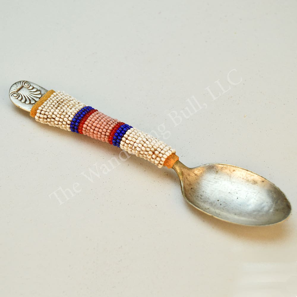 Beaded Silver Spoon
