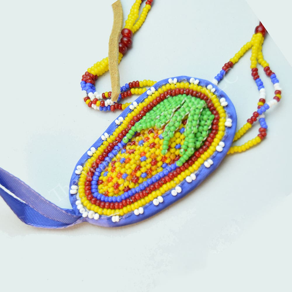 Rosette Necklace 3D Corn