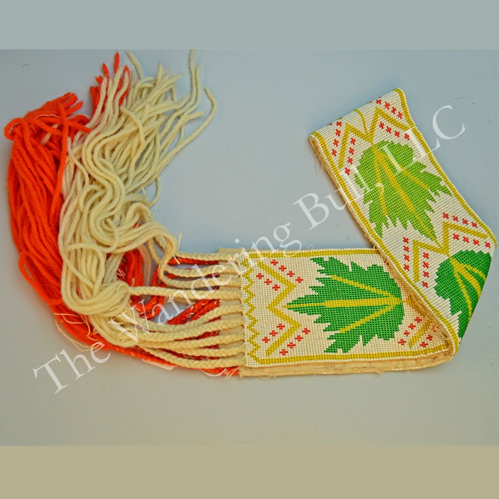 Beaded Belt – Floral Loomwork