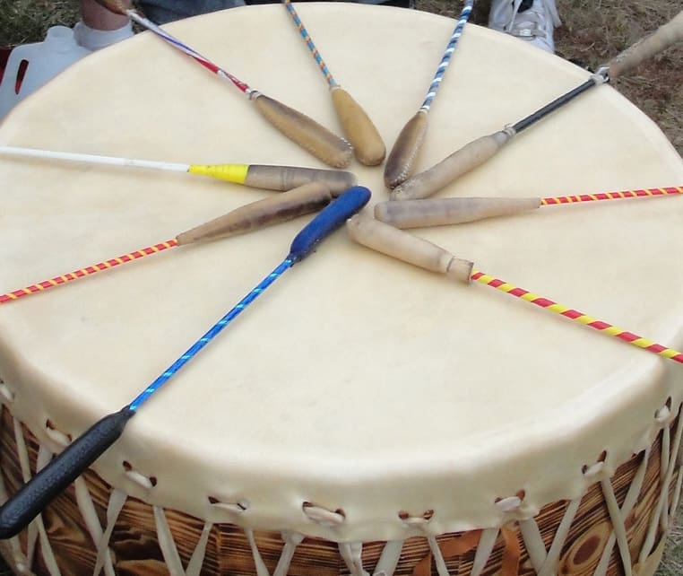 Powwow drum