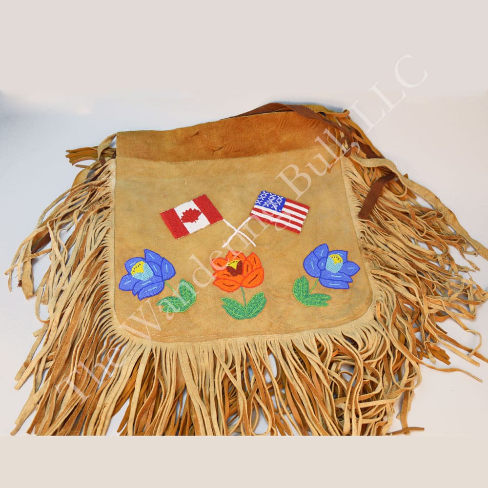 Apron Set Cree Style Moosehide Front