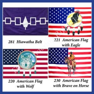 Native American Style Flags