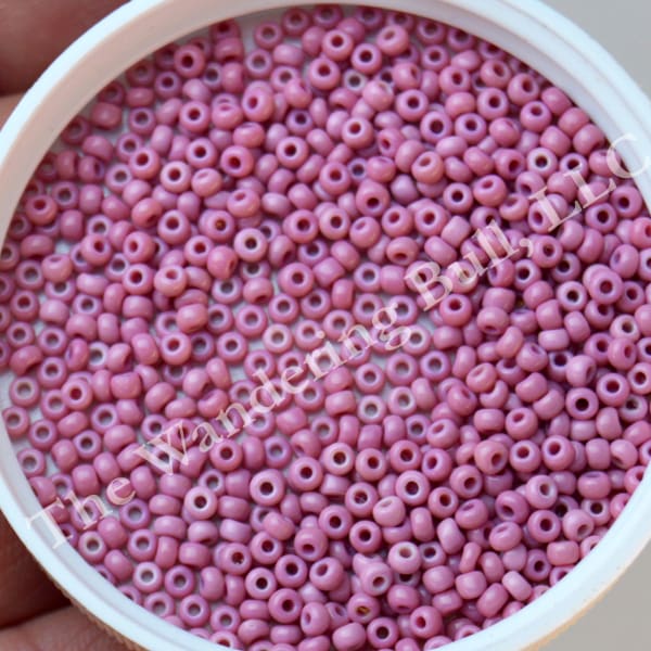 Antique 10/0 Italian Cheyenne Pink Seed Beads