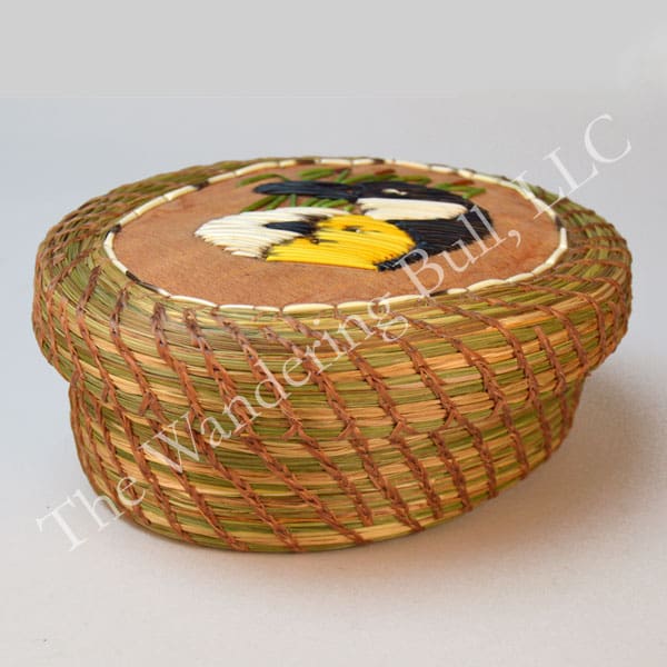 Quilled Box Birch & Sweetgrass Canada Goose