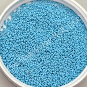 14/0 Light Blue Italian Seed Beads - Limited Quantities