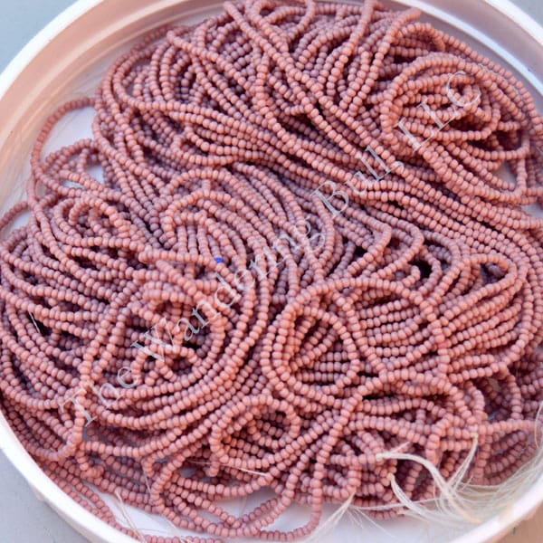 Antique 13/0 Cheyenne Pink Seed Beads