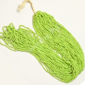 14/0 Chartreuse Antique Seed Beads - Limited Quantities
