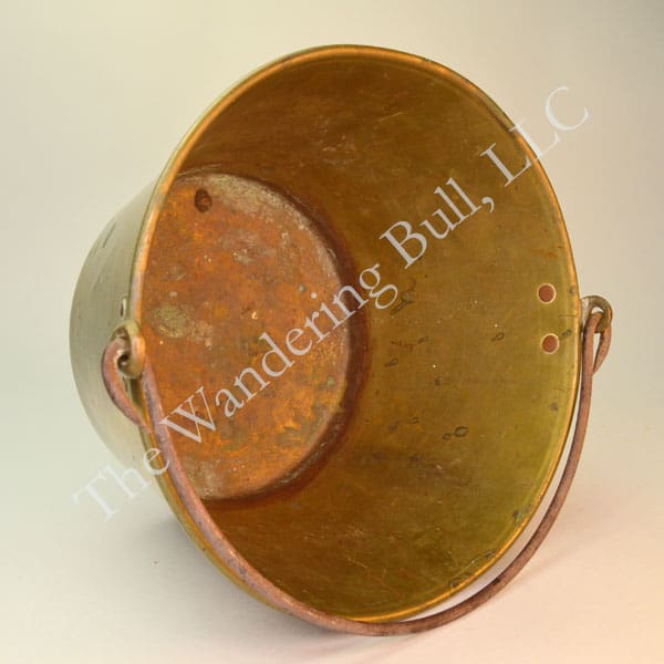Bucket Antique Brass H.W. Hayden