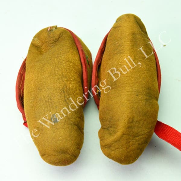 Moccasins Huron Style Moose Hair Infant