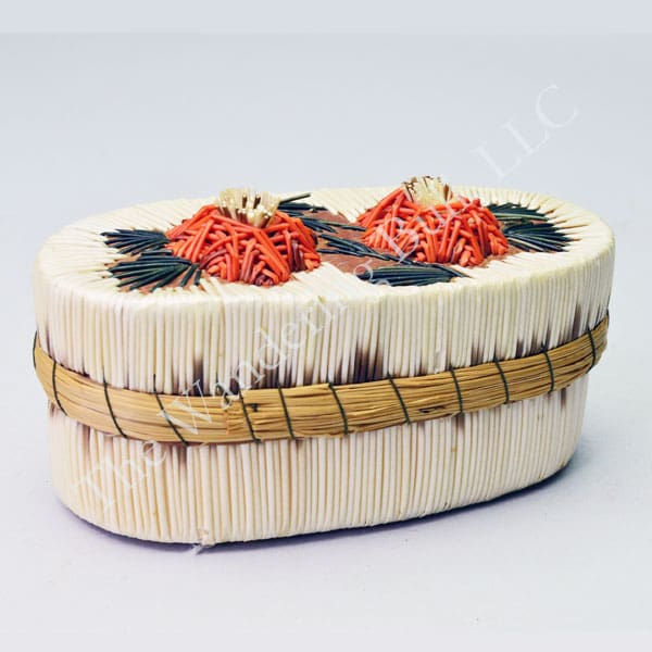 Quilled Box 5 inch Oval