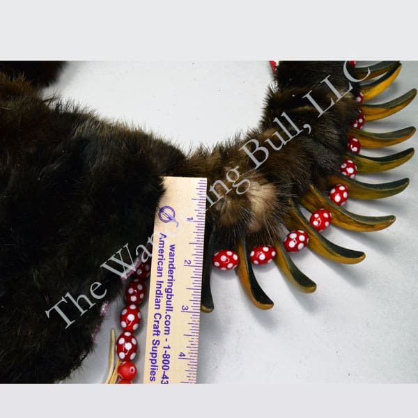 Necklace Resin Bear Claw