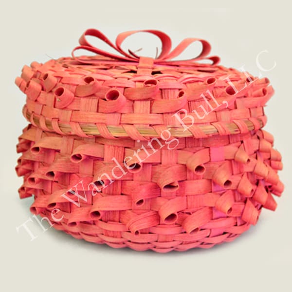 Basket Ash Fancy Red