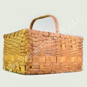 Basket Ash Rectangle with Handle