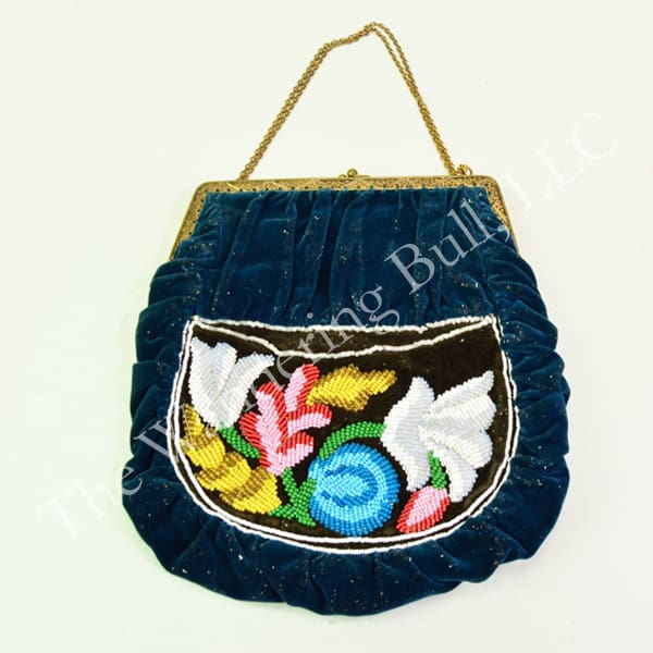 Bag Beaded with Victorian Clasp