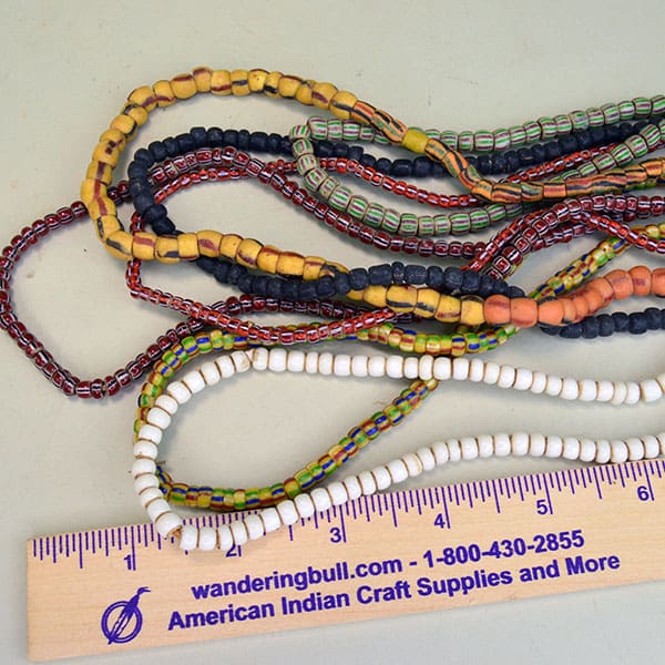Trade Beads Antique Assorted Pony Strands