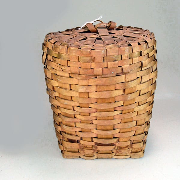 Ash Basket with Cover