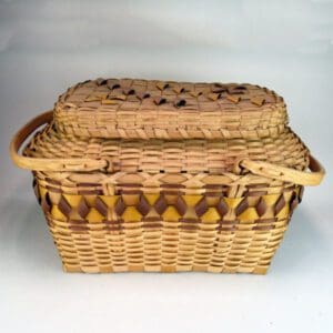 Basket Large Ash with Lid